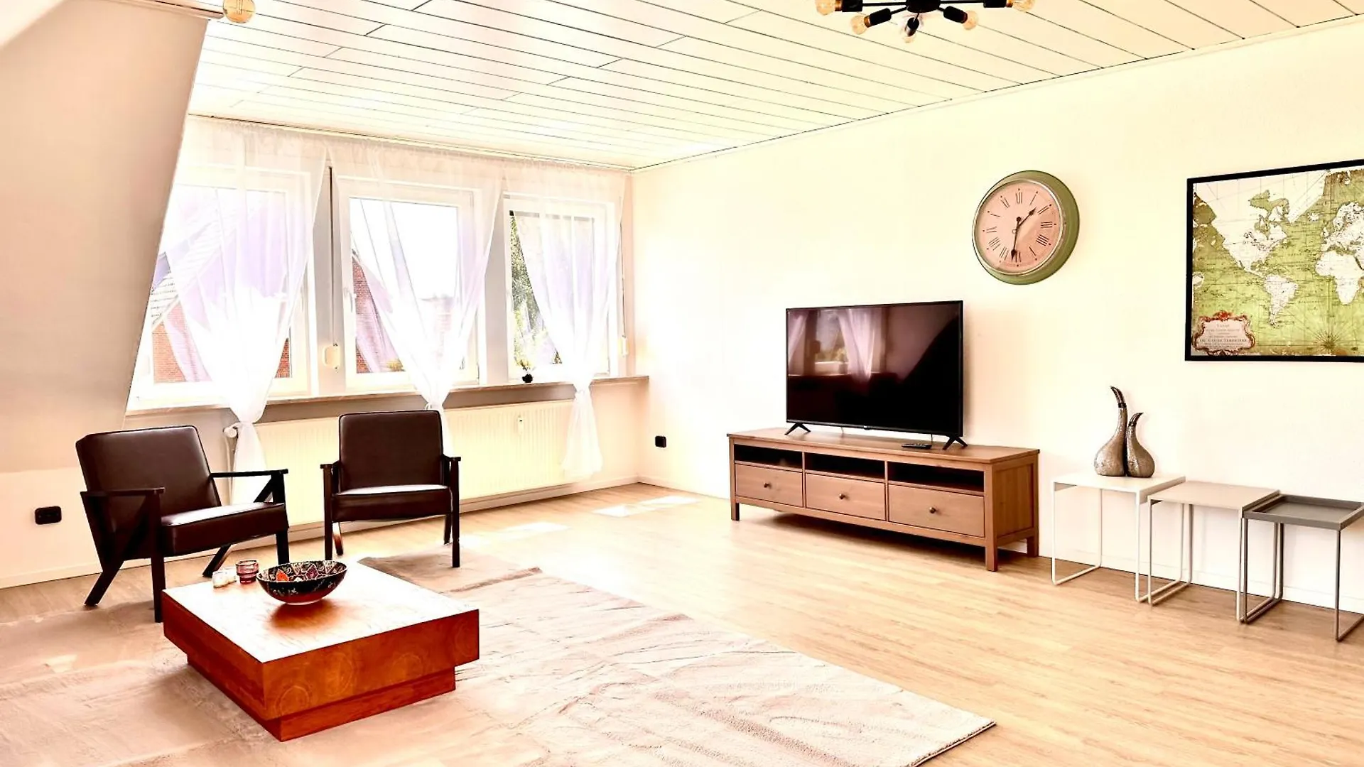 公寓 Landloft Weyhe - Self Check-In, Smart Tvs, Wlan, Kostenloser Parkplatz